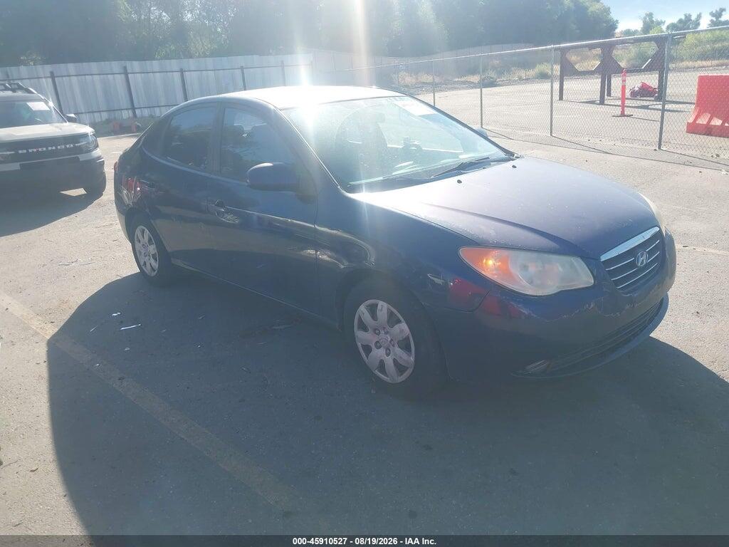 2007 HYUNDAI ELANTRA KMHDU46D67U106703