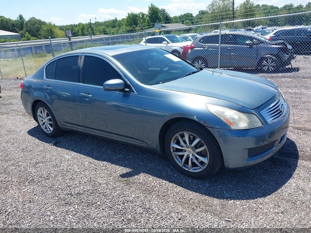 2007 INFINITI G35X JNKBV61F67M801209