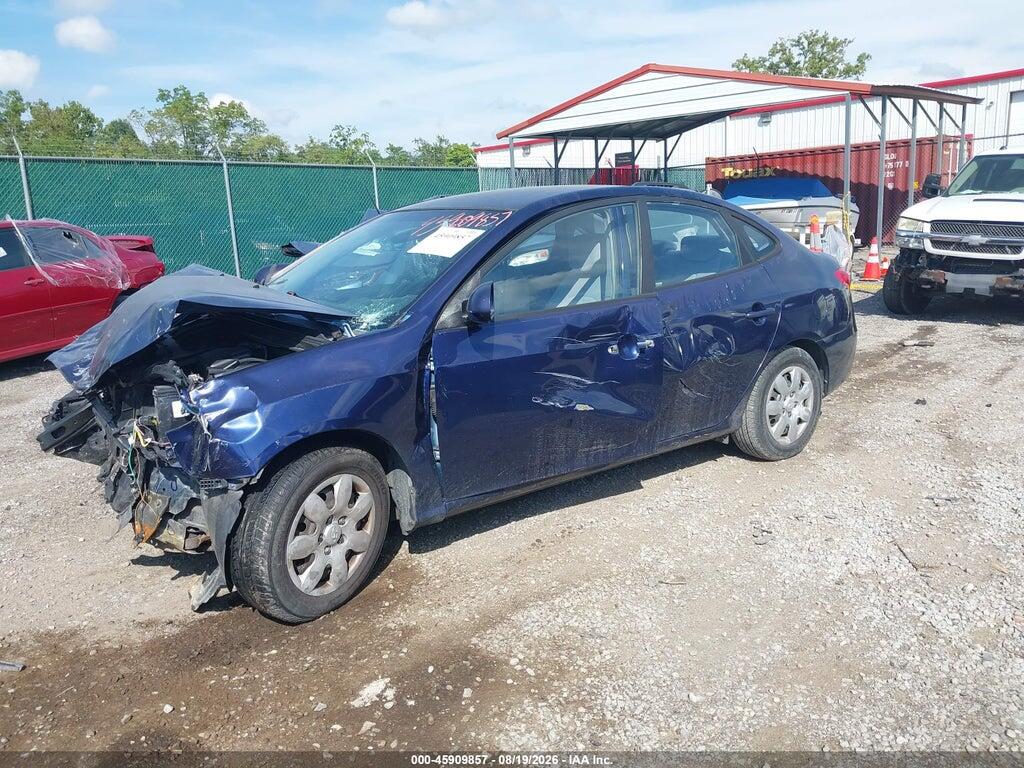 KMHDU46D47U135620 2007 HYUNDAI ELANTRA photo no. 2
