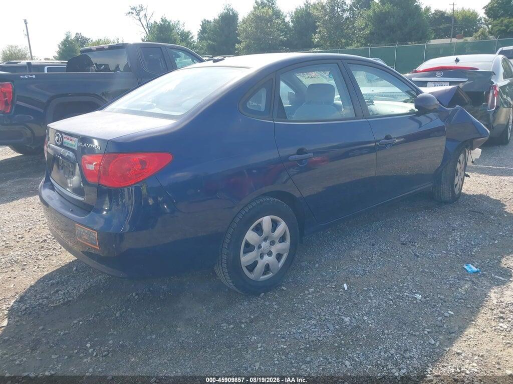 KMHDU46D47U135620 2007 HYUNDAI ELANTRA photo no. 4