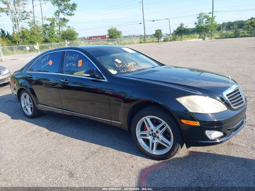 2007 MERCEDES-BENZ S 550 WDDNG71X27A129549