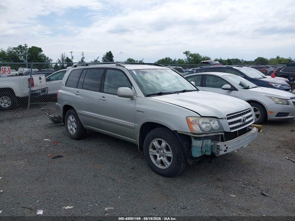 2003 TOYOTA HIGHLANDER JTEGF21A430079494