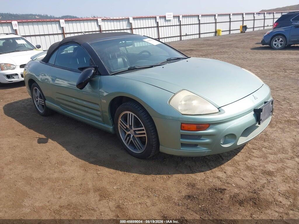 2003 MITSUBISHI ECLIPSE SPYDER 4A3AE75H53E024537