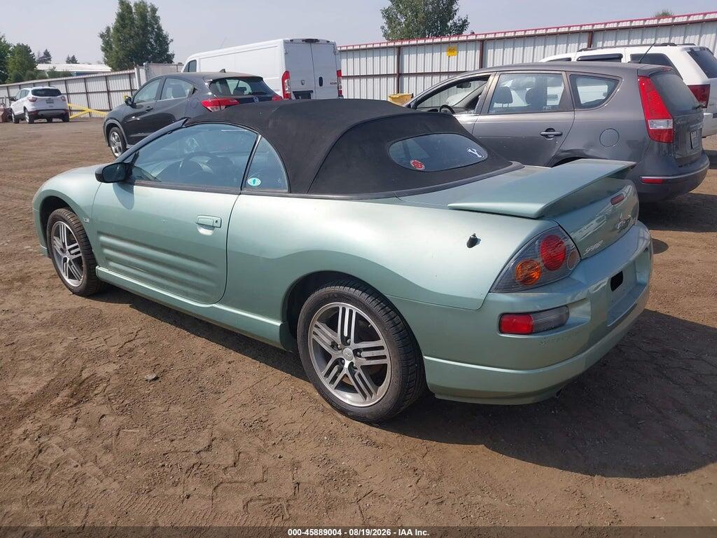 4A3AE75H53E024537 2003 MITSUBISHI ECLIPSE SPYDER photo no. 3