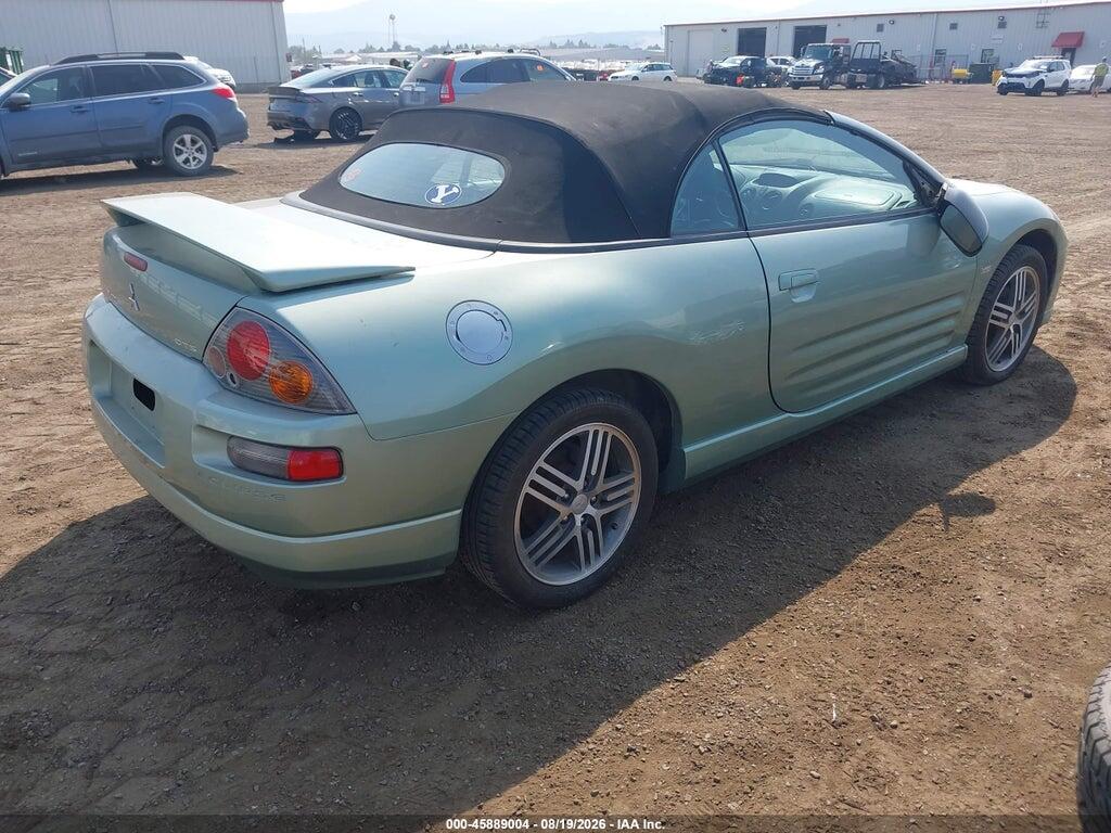 4A3AE75H53E024537 2003 MITSUBISHI ECLIPSE SPYDER photo no. 4
