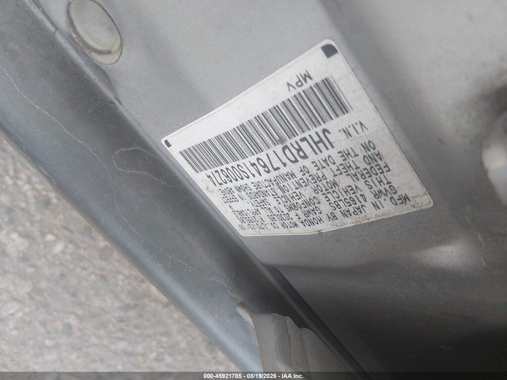JHLRD17641S006274 2001 HONDA CR-V photo no. 9