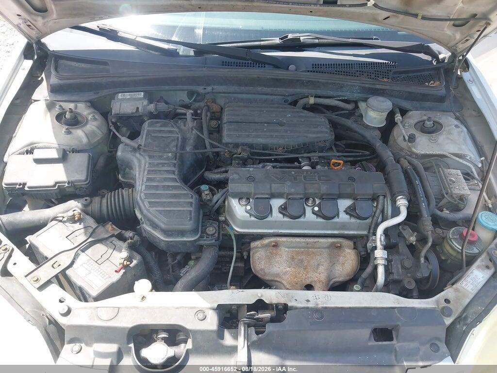 1HGEM22901L115524 2001 HONDA CIVIC photo no. 10