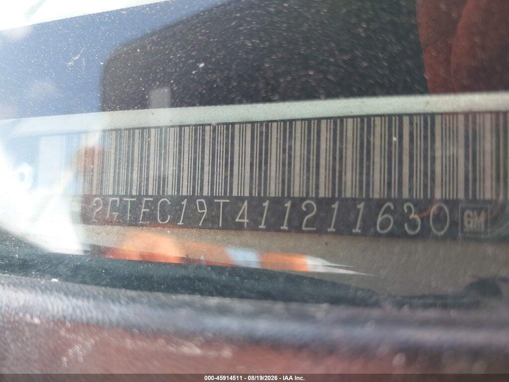 2GTEC19P411211630 2001 GMC SIERRA photo no. 9