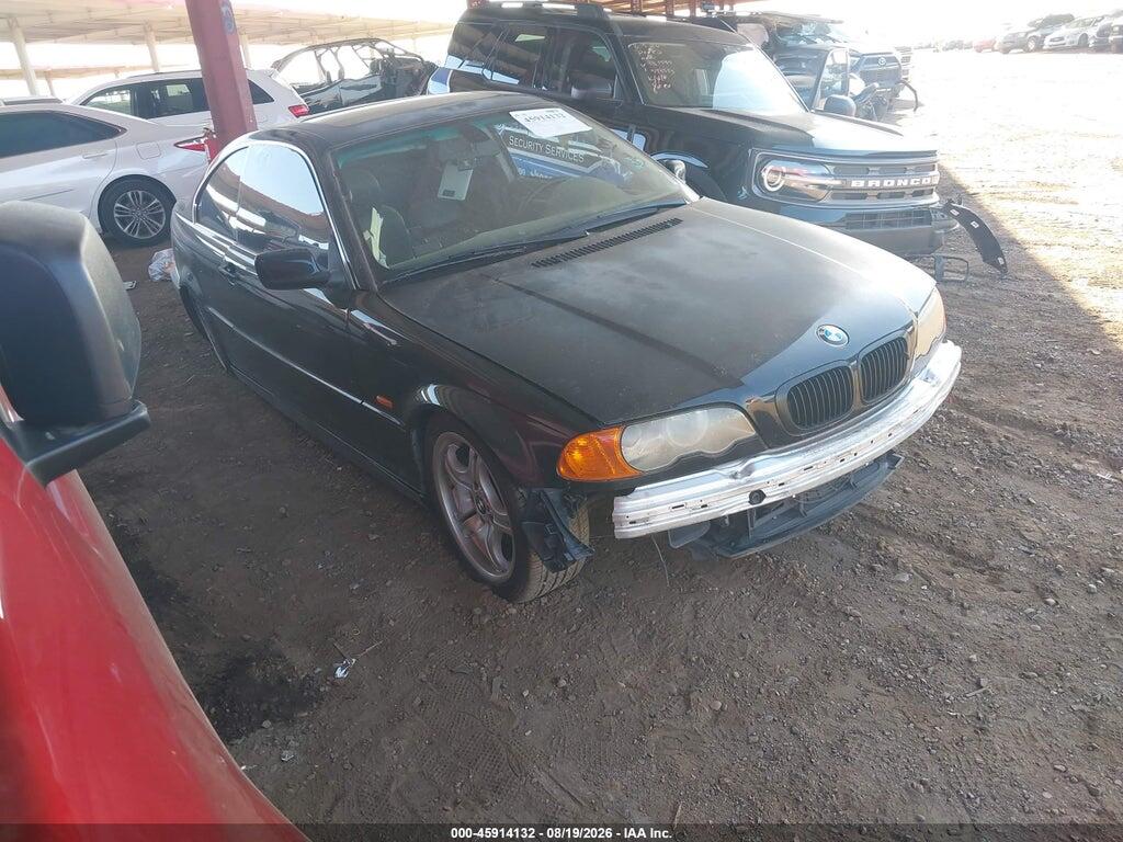 2001 BMW 330CI WBABN53411JU34880