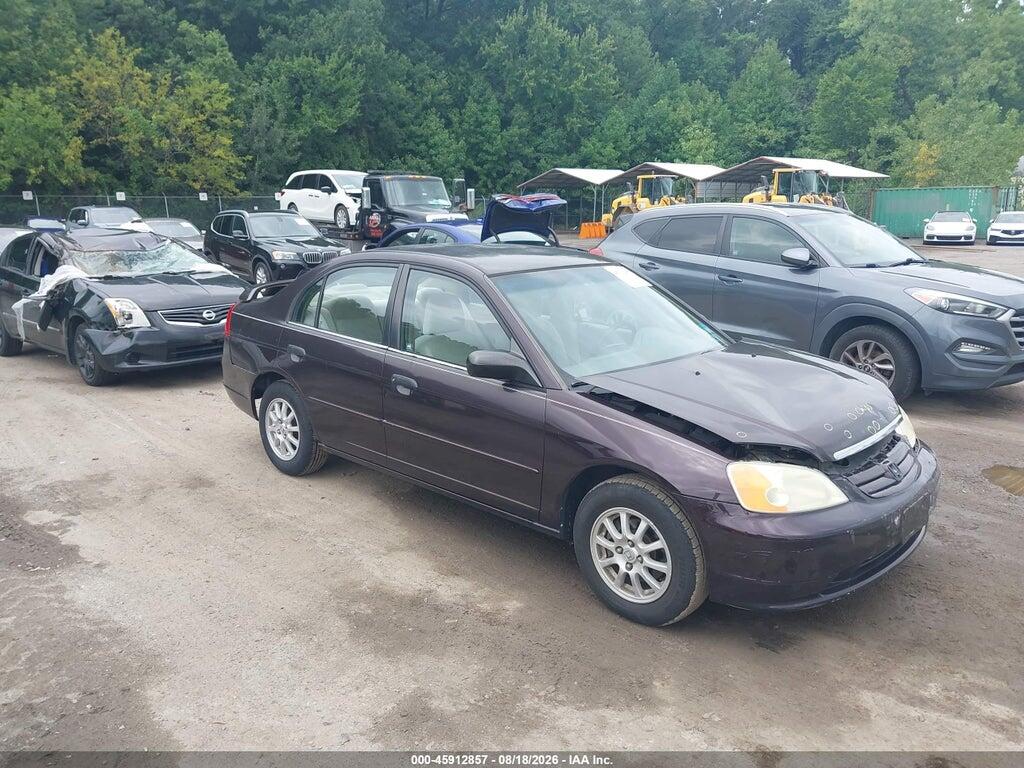 2HGES16511H516343 2001 HONDA CIVIC photo no. 1