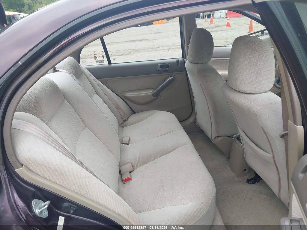 2HGES16511H516343 2001 HONDA CIVIC photo no. 8
