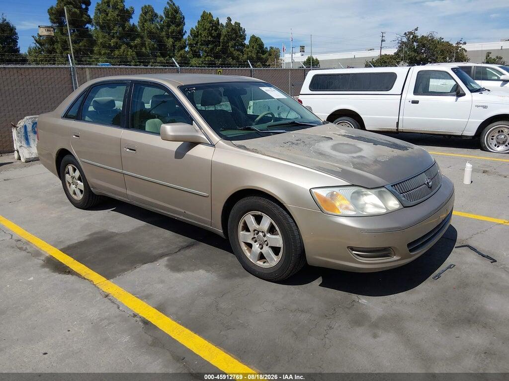 2001 TOYOTA AVALON 4T1BF28B41U170554