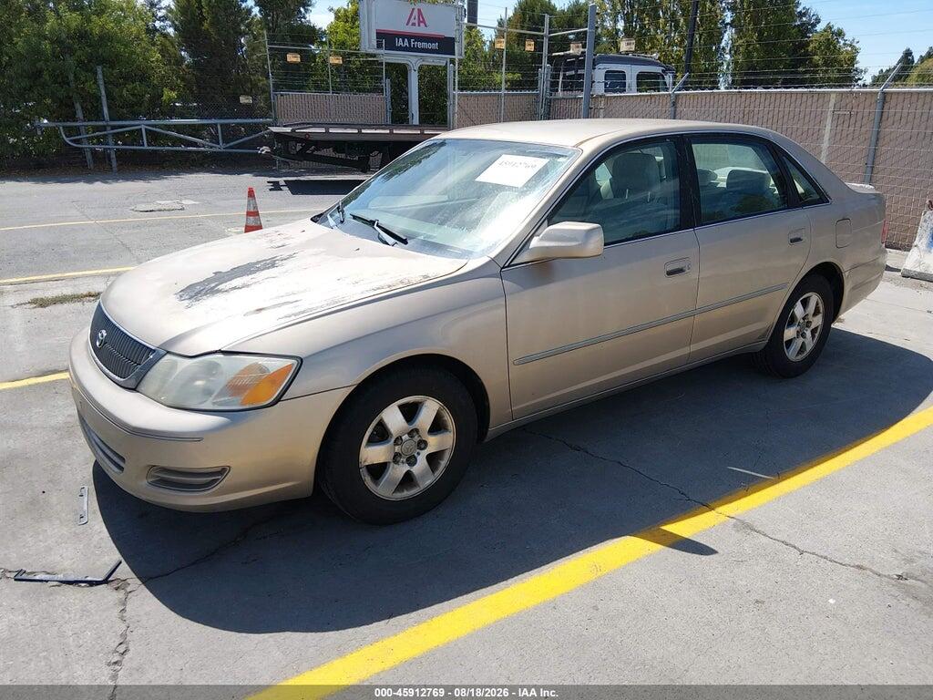 4T1BF28B41U170554 2001 TOYOTA AVALON photo no. 2