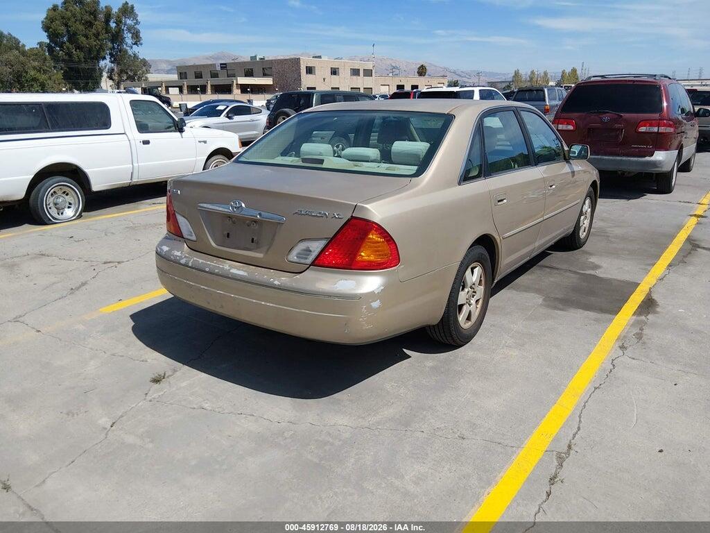 4T1BF28B41U170554 2001 TOYOTA AVALON photo no. 4
