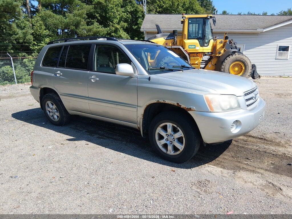 2001 TOYOTA HIGHLANDER JTEHF21A510023596