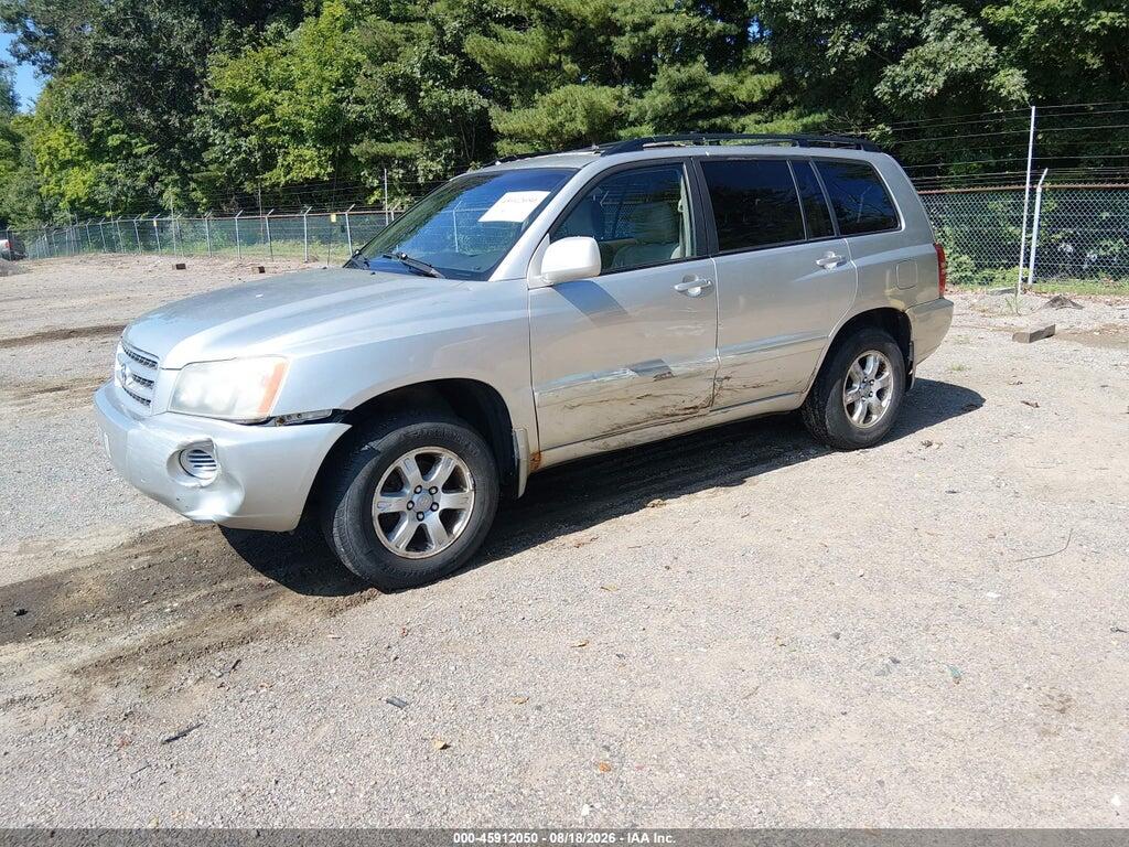 JTEHF21A510023596 2001 TOYOTA HIGHLANDER photo no. 2