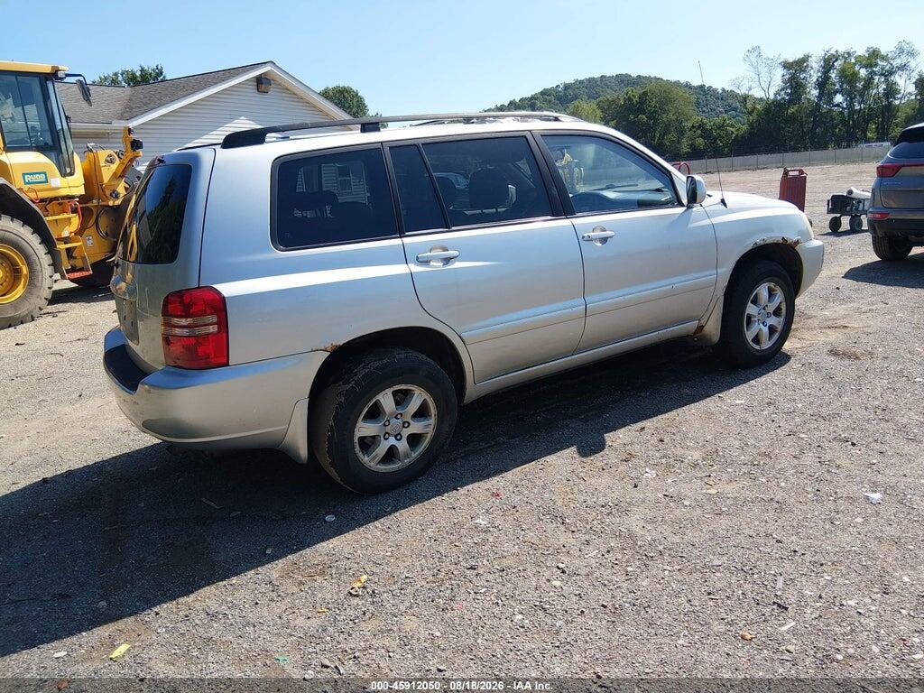 JTEHF21A510023596 2001 TOYOTA HIGHLANDER photo no. 4