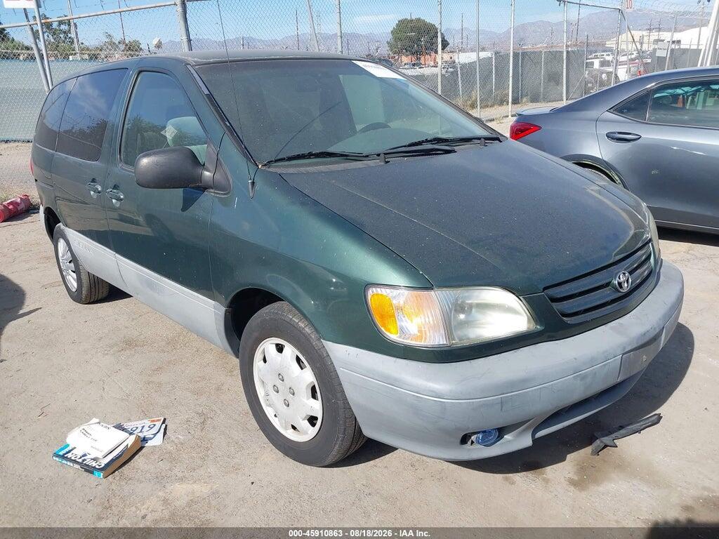 2001 TOYOTA SIENNA 4T3ZF19C51U406801