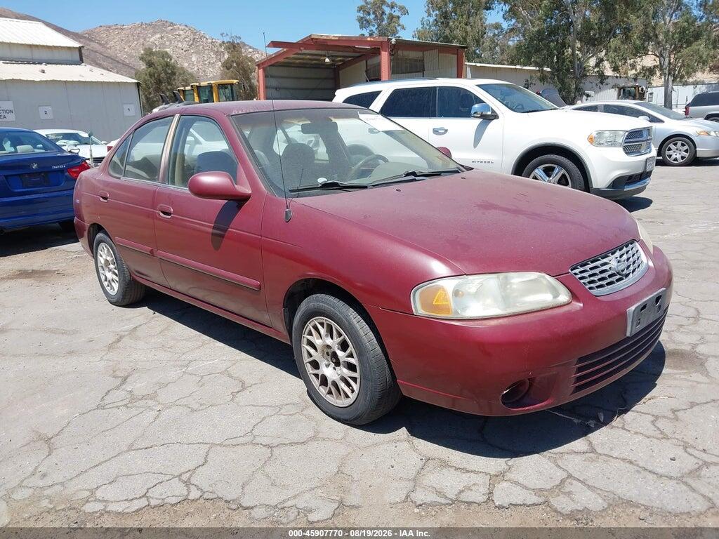 2001 NISSAN SENTRA 3N1CB51D51L447520