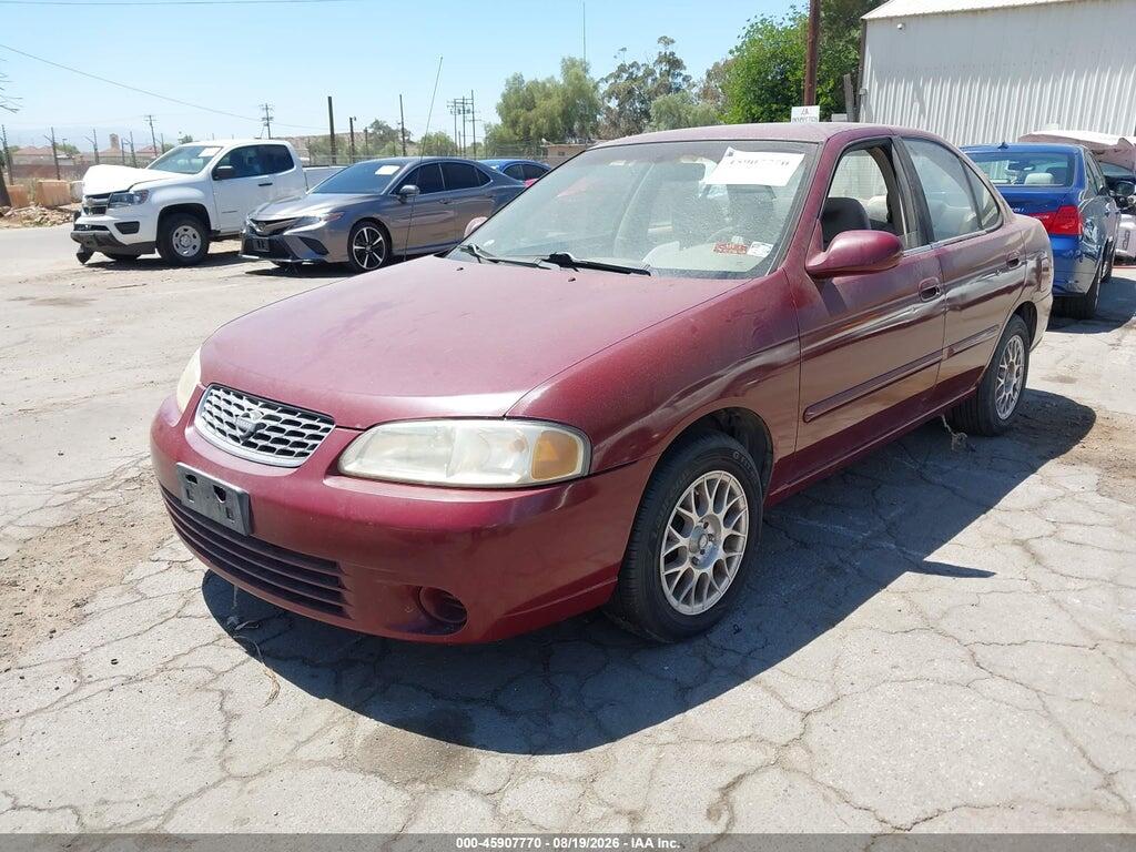 3N1CB51D51L447520 2001 NISSAN SENTRA photo no. 2