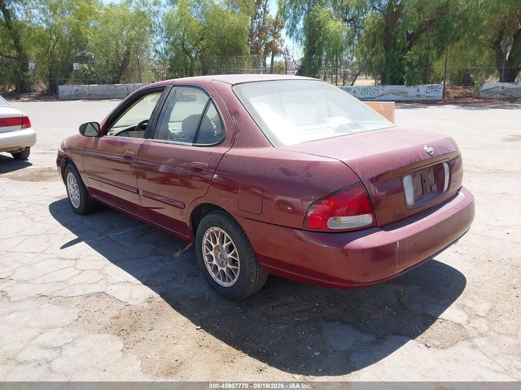 3N1CB51D51L447520 2001 NISSAN SENTRA photo no. 3