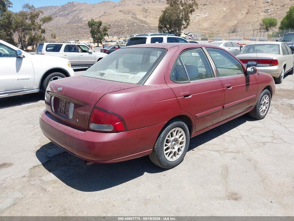 3N1CB51D51L447520 2001 NISSAN SENTRA photo no. 4