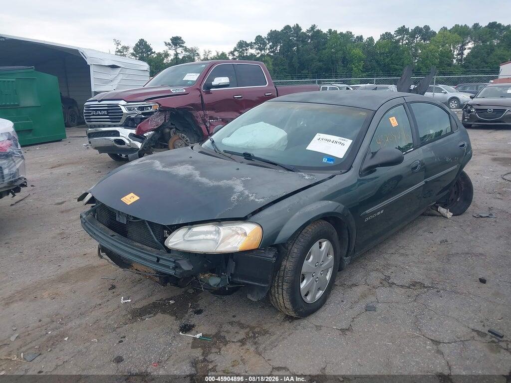 1B3EJ46X01N506772 2001 DODGE STRATUS photo no. 2