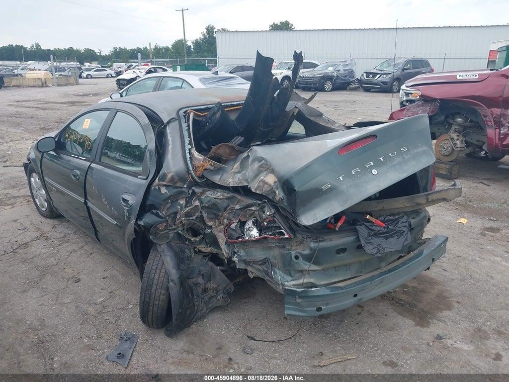 1B3EJ46X01N506772 2001 DODGE STRATUS photo no. 3