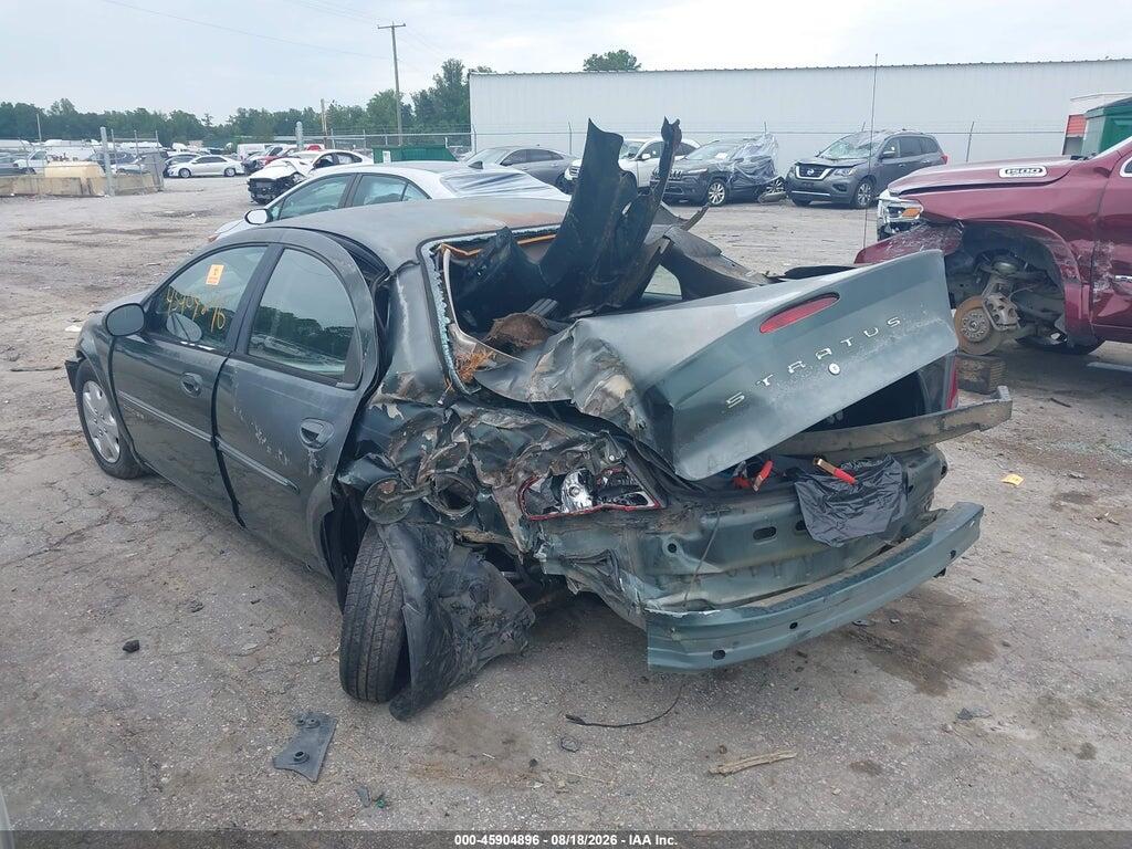 1B3EJ46X01N506772 2001 DODGE STRATUS photo no. 6