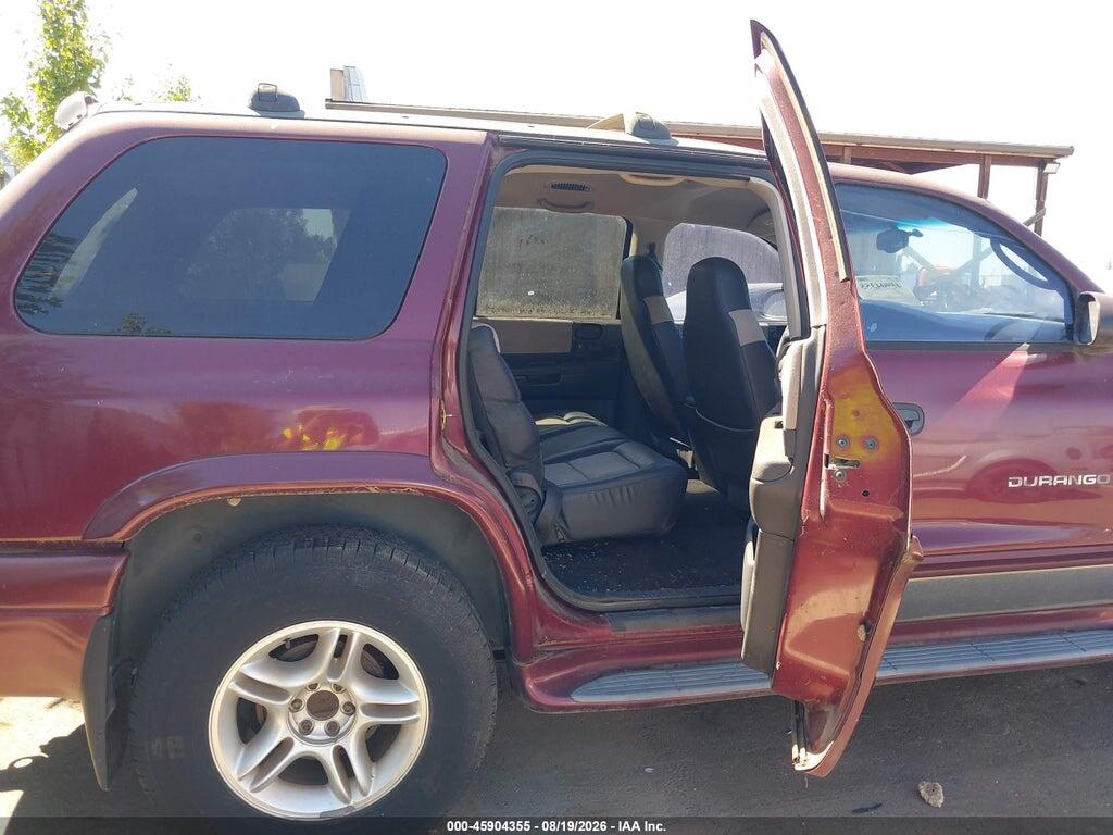 1B4HS28ZX1F608342 2001 DODGE DURANGO photo no. 8