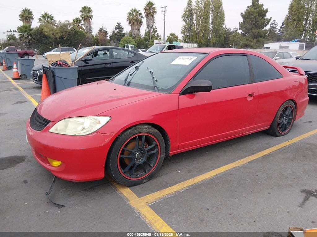 1HGEM21515L068248 2005 HONDA CIVIC photo no. 2