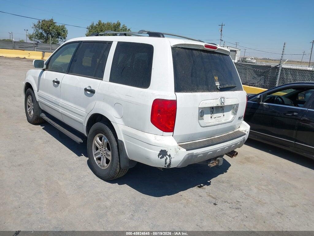 2HKYF18695H510972 2005 HONDA PILOT photo no. 3