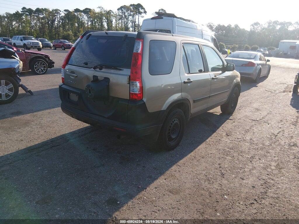 JHLRD68535C006513 2005 HONDA CR-V photo no. 4