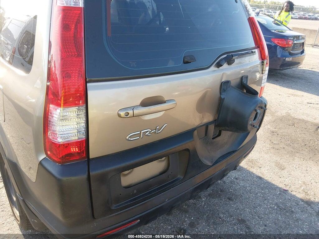 JHLRD68535C006513 2005 HONDA CR-V photo no. 6