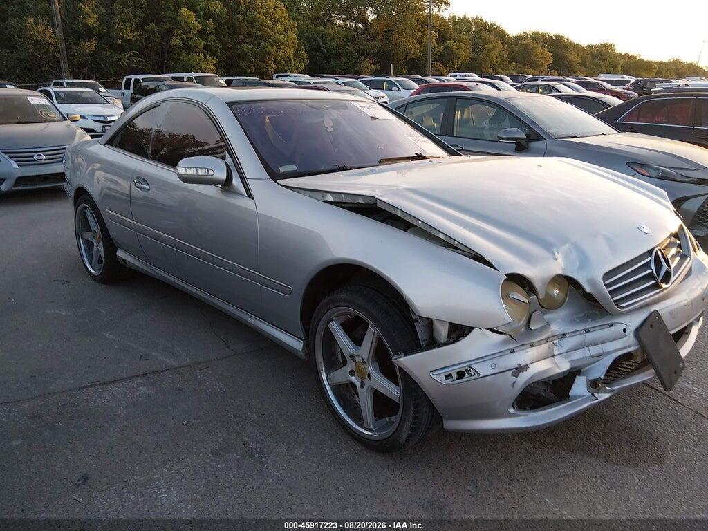 2005 MERCEDES-BENZ CL 500 WDBPJ75J95A043872
