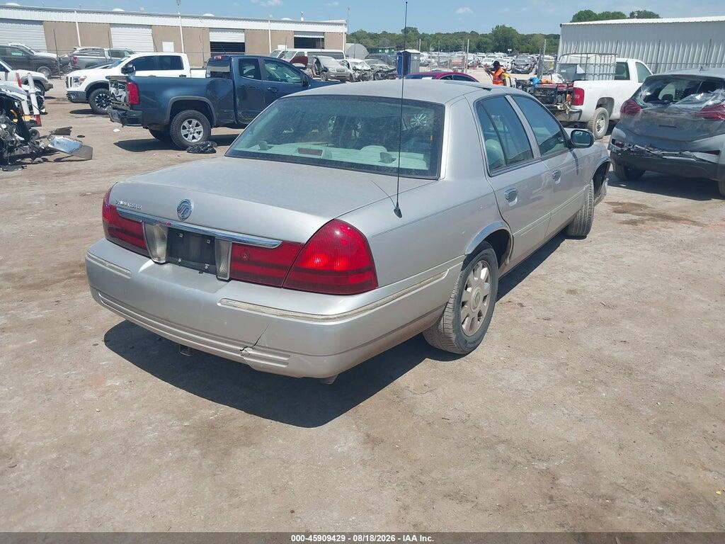 2MEFM75W75X648589 2005 MERCURY GRAND MARQUIS photo no. 4