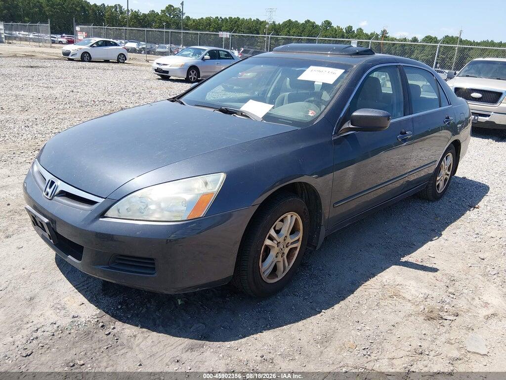 1HGCM567X7A228497 2007 HONDA ACCORD photo no. 2