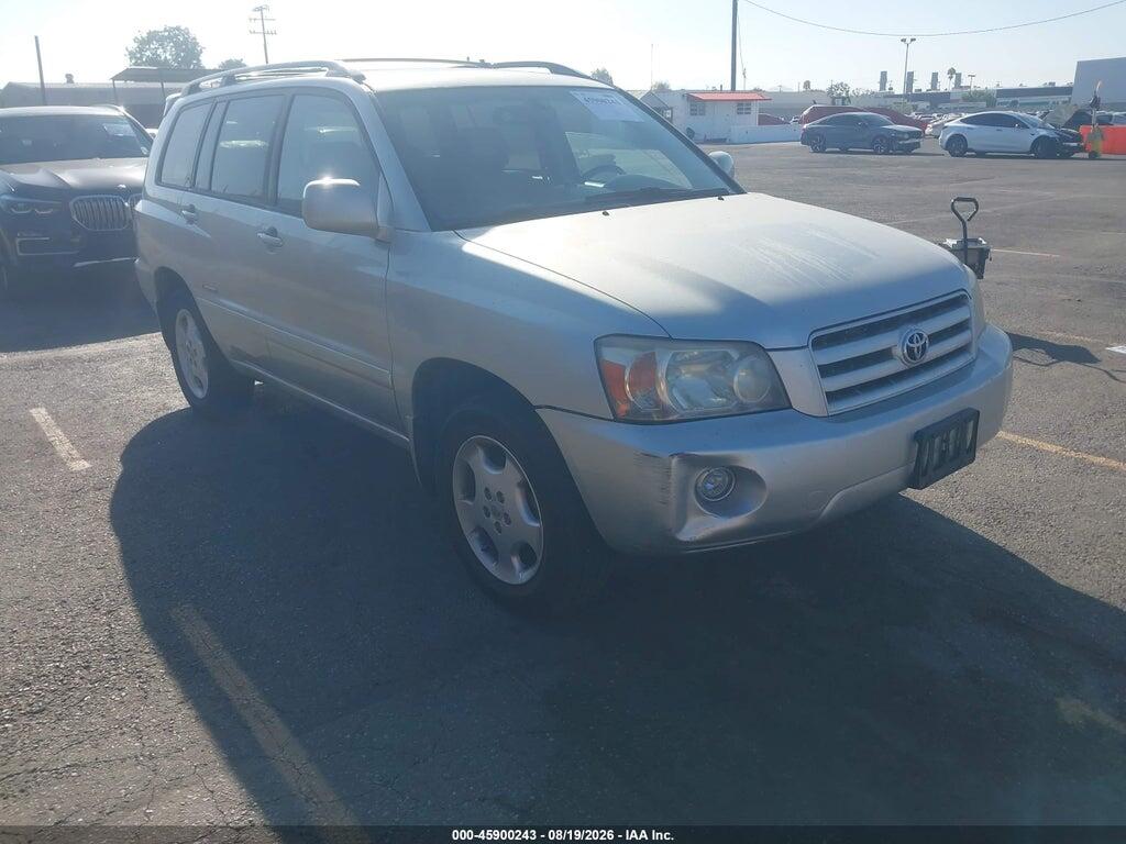 2007 TOYOTA HIGHLANDER JTEDP21A070148400