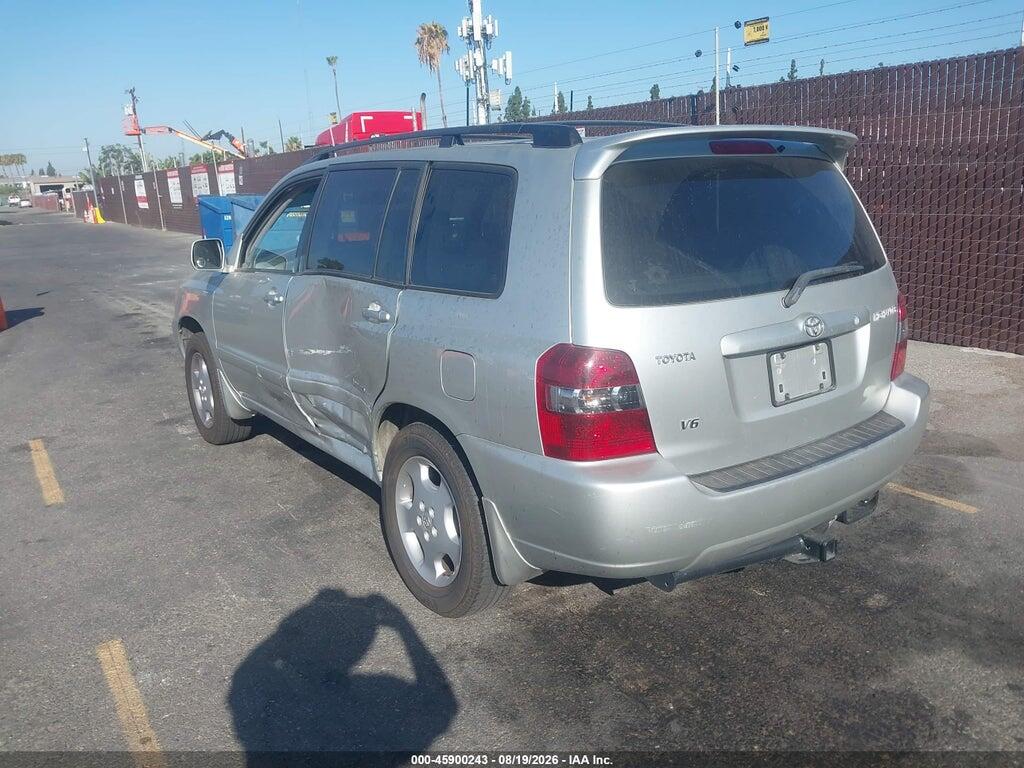 JTEDP21A070148400 2007 TOYOTA HIGHLANDER photo no. 3