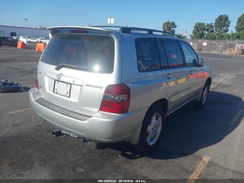 JTEDP21A070148400 2007 TOYOTA HIGHLANDER photo no. 4