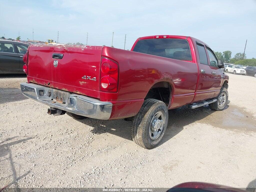 3D7KS28A67G840064 2007 DODGE RAM 2500 photo no. 4