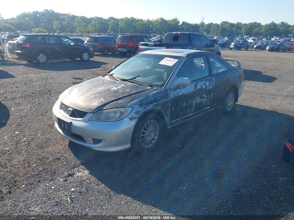1HGEM22965L057599 2005 HONDA CIVIC photo no. 2