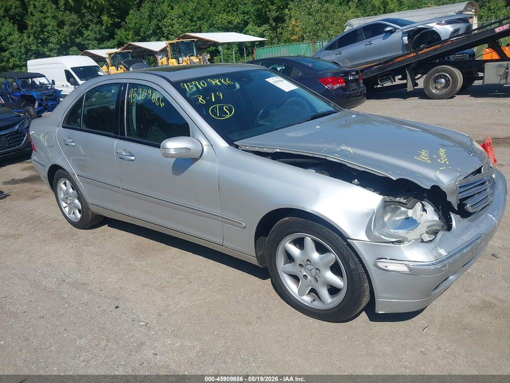 WDBRF61J74E017465 2004 MERCEDES-BENZ C 240 photo no. 1
