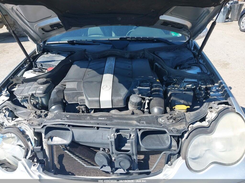 WDBRF61J74E017465 2004 MERCEDES-BENZ C 240 photo no. 10