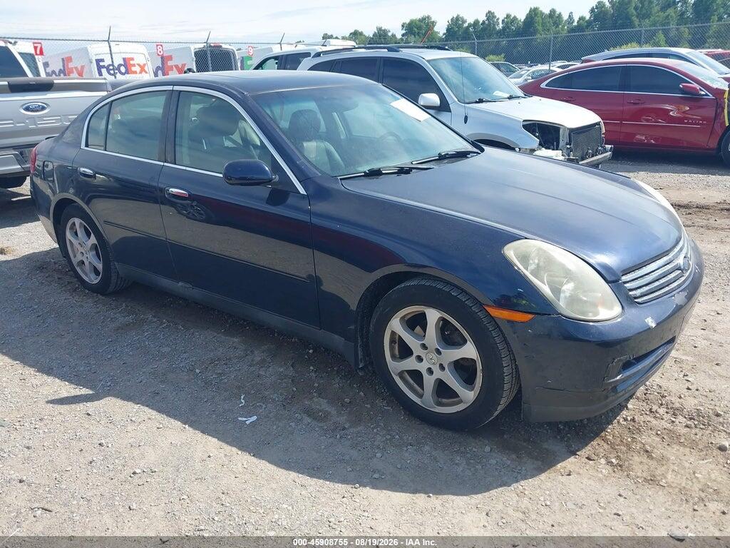 2004 INFINITI G35 JNKCV51E74M604504