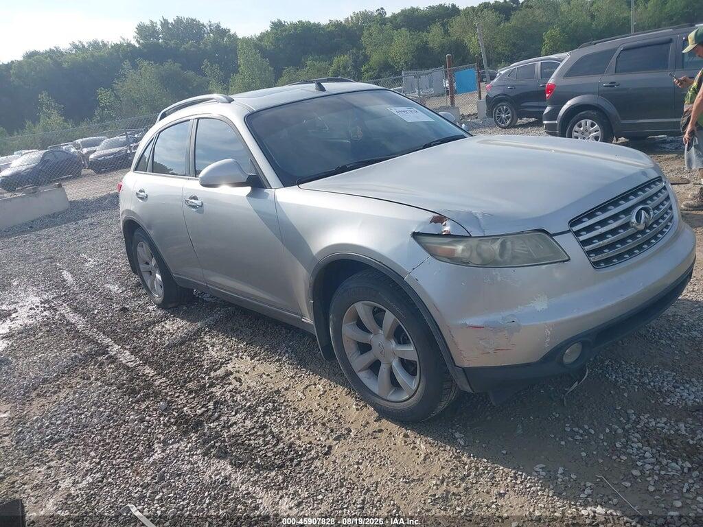 2004 INFINITI FX35 JNRAS08W54X219444