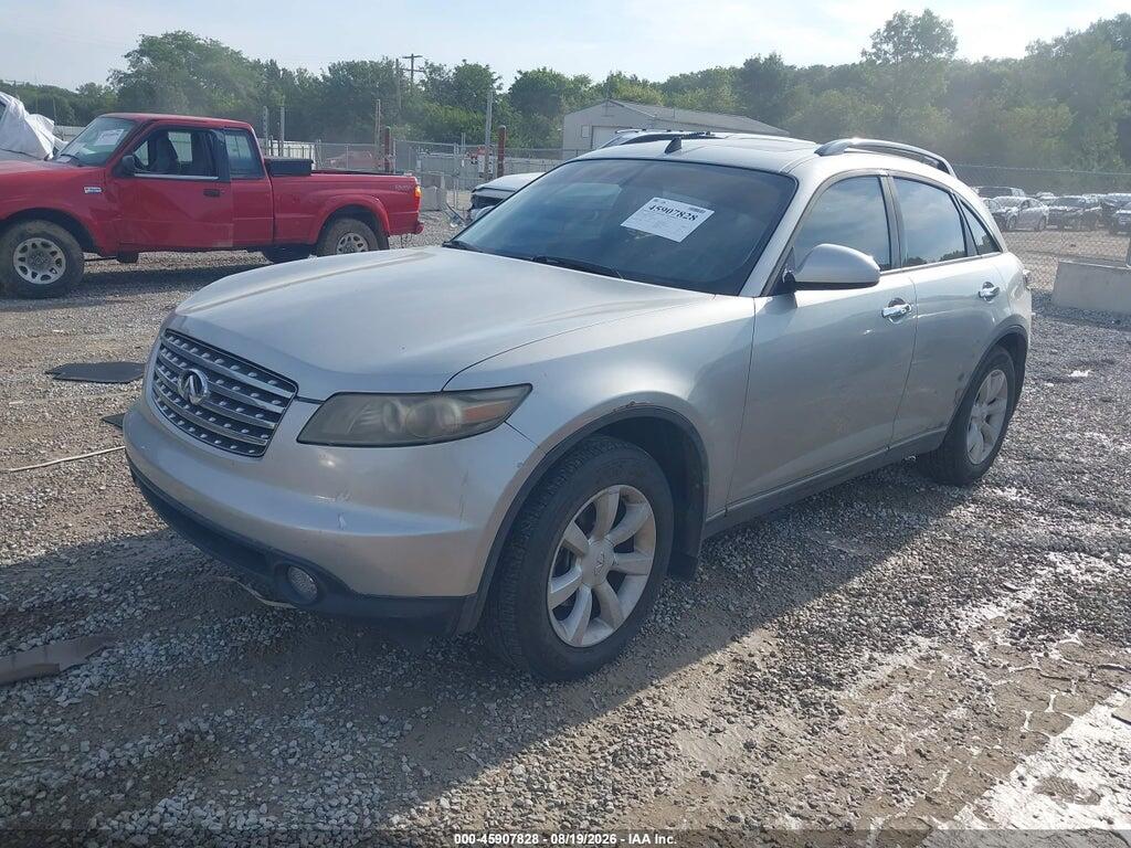 JNRAS08W54X219444 2004 INFINITI FX35 photo no. 2