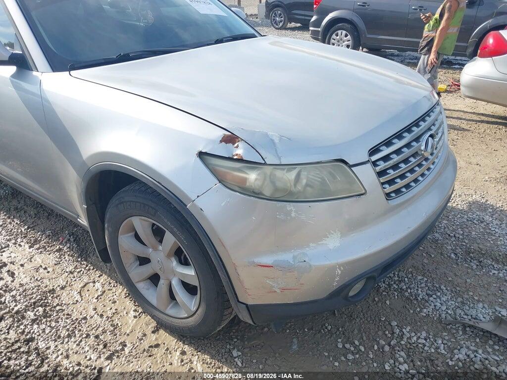 JNRAS08W54X219444 2004 INFINITI FX35 photo no. 6