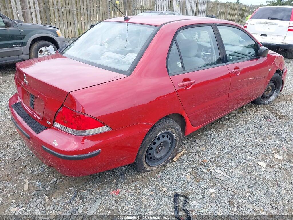 JA3AJ26E04U049664 2004 MITSUBISHI LANCER photo no. 4