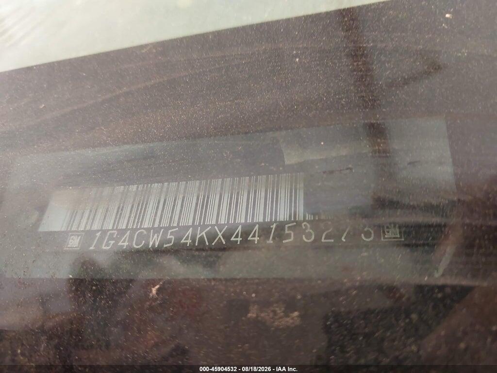 1G4CW54KX44153273 2004 BUICK PARK AVENUE photo no. 9